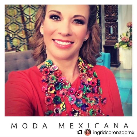 Available now! Mexican Statement Necklace - Picture 4 of 8
